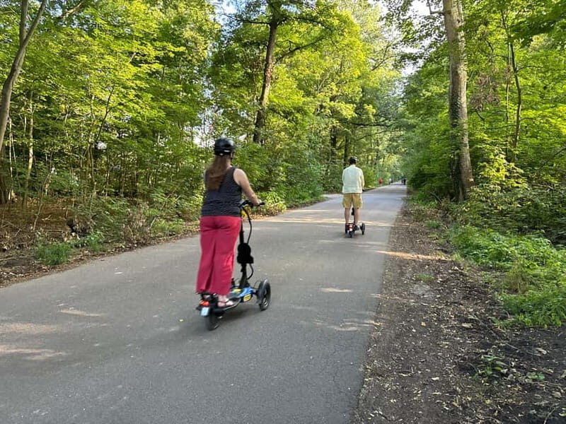 Leipzig: SCUDDY Tour  experience the city, parks, and more with a new kind of driving fun! - Key Points