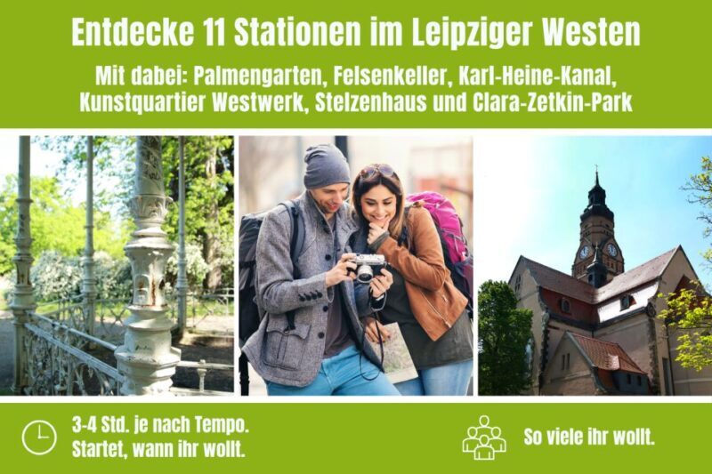 Leipziger Westen originell entdecken auf eigene Faust - Exploring Leipzig West with a Creative Twist