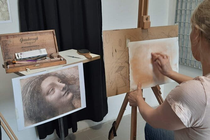 Leonardian Drawings & art workshop in Florence - Painting Options: Watercolor and Oil