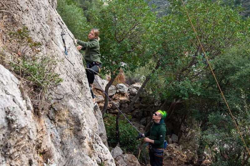 Leonidio: Rock Climbing Coaching Session with a Guide - Key Points