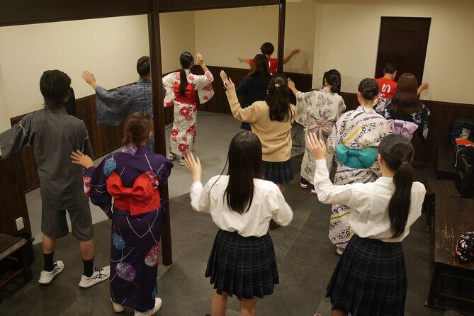 Lets Dance Bon Odori Japanese folk Dance near Tsutenkaku - Exploring the Bon Odori Experience in Osaka