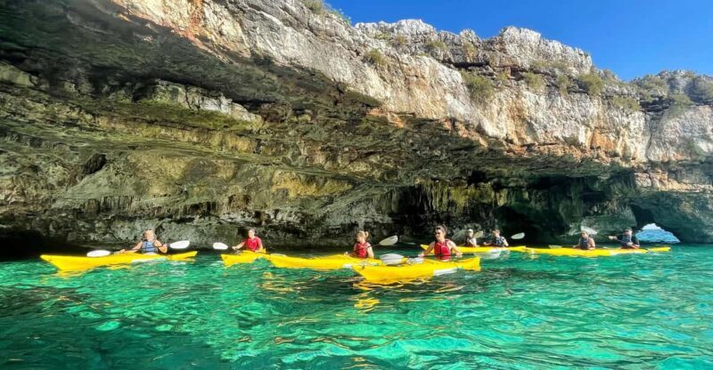 Leuca kayak tour + swimming + speleo-trek in cave - A Deep Dive into the Leuca Kayak Experience