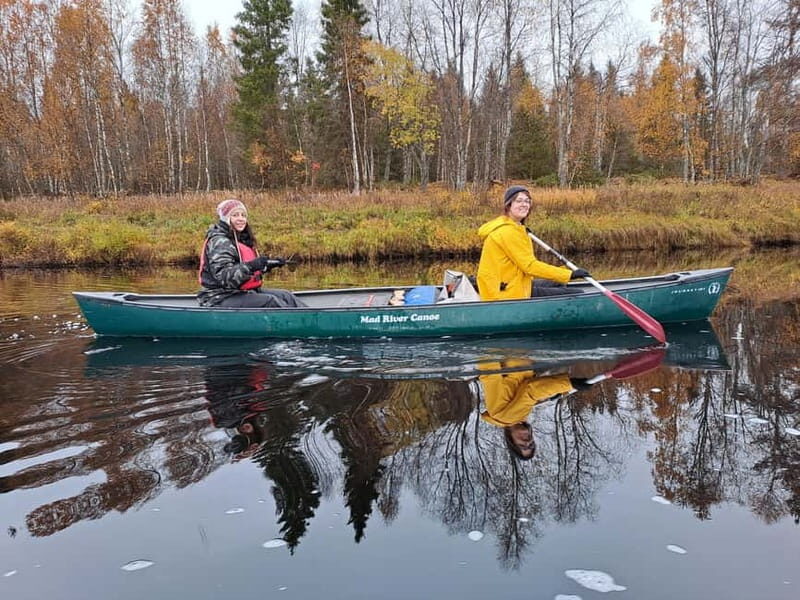 Levi: Northern Lights Canoe Tour - An Authentic Canoeing Experience in Lapland