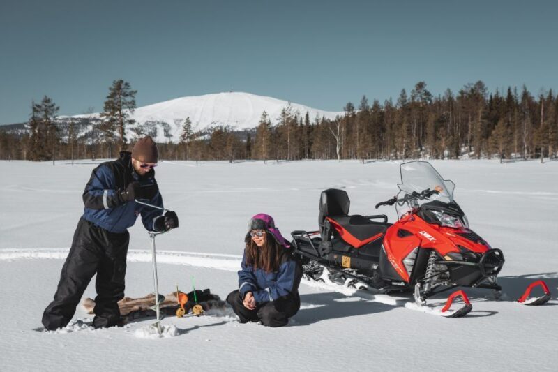 Levi: Snowmobile Safari with Ice Fishing and Outdoor Lunch - The Sum Up