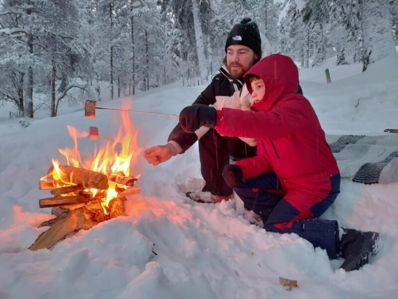 Levi: Snowshoeing and Marshmallow Grilling in the Snow - The Itinerary in Detail