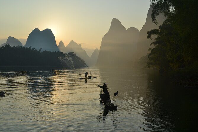 Li River Cruise Reed Flute Cave Elephant Hill Daxu Town Day Tour - Key Points