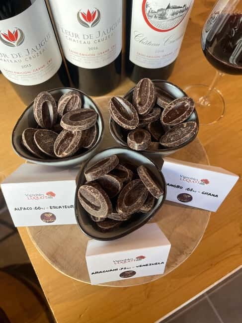 Libourne: Winery Tour with Wine and Chocolate Tasting - A Quick Glimpse of the Experience