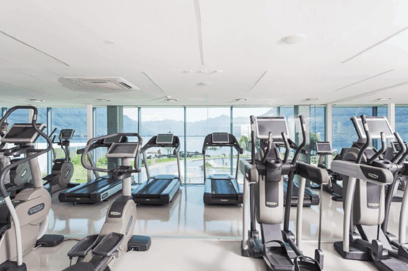 Lido Locarno: Day Pass to Lido Locarno Fitness Center - The Views: A Workout with a View