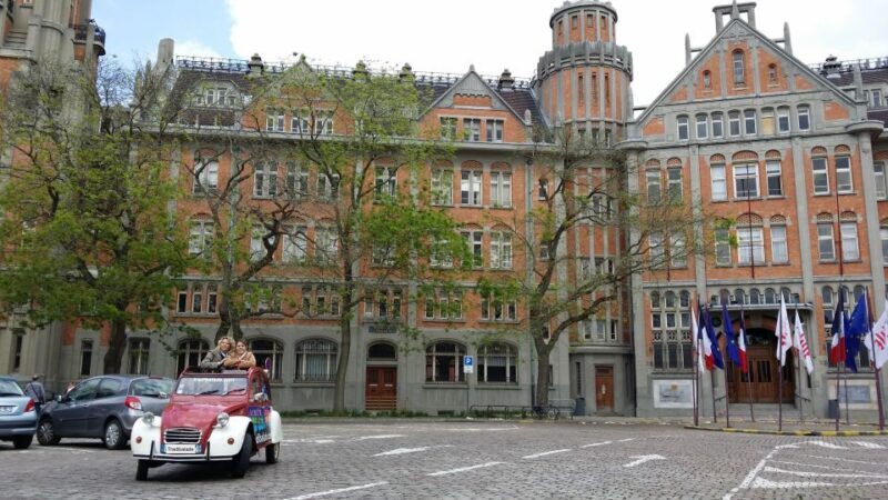 Lille Driving Tour by Convertible Citroen 2CV - Duration and Value