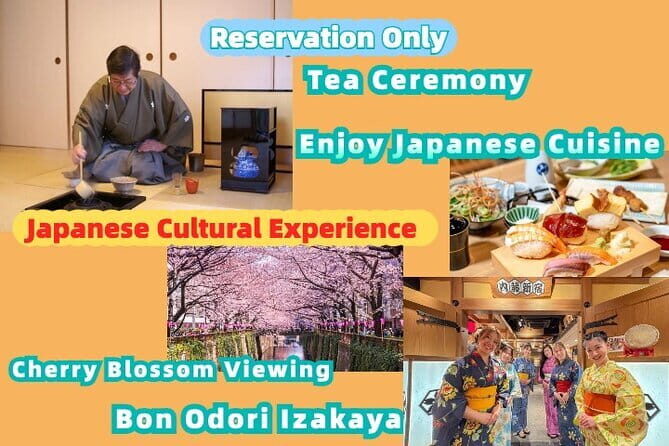 Limited-Time Tea Experience with Cherry Blossom Viewing - Key Points