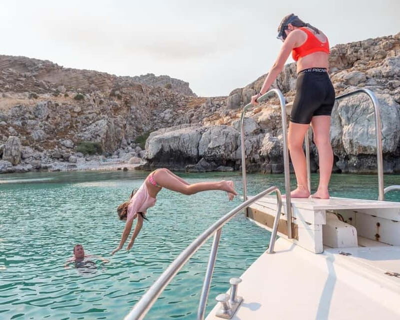 Lindos: 3 Hour Glass Bottom Boat Tour with Snorkelling - Key Points