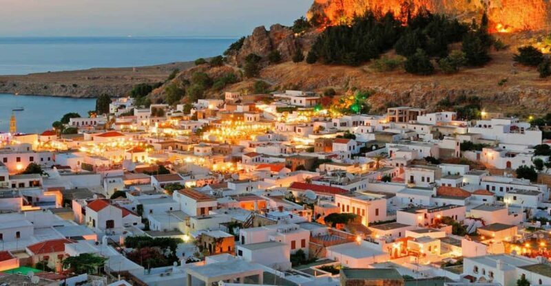 Lindos Evening Escape: Explore & Dine - Key Points
