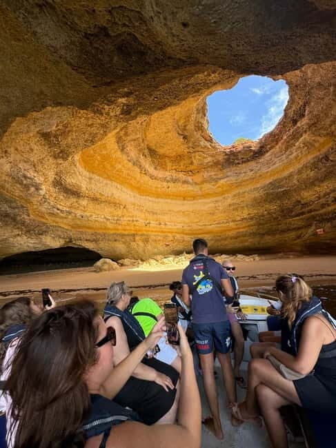 Lisbon: Algarve Day Trip with Benagil Cave Boat Cruise - Key Points