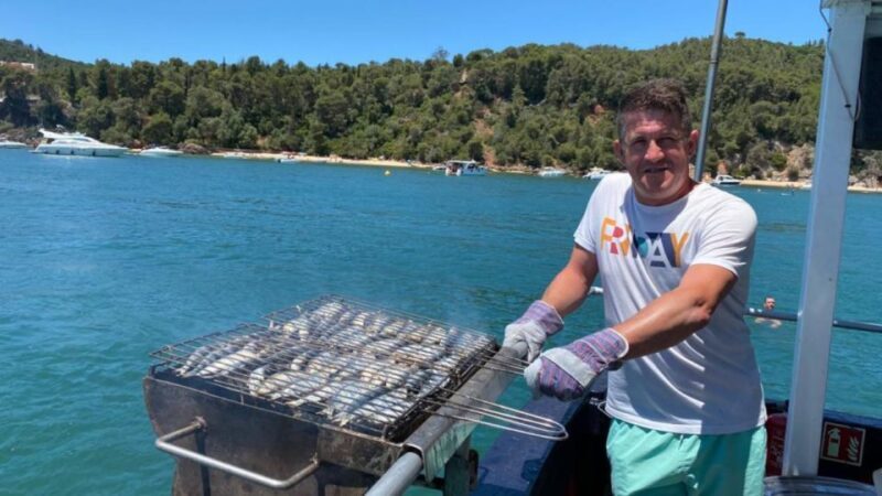 Lisbon: Cruise to the Beach with BBQ, Open Bar and Music - The Sum Up