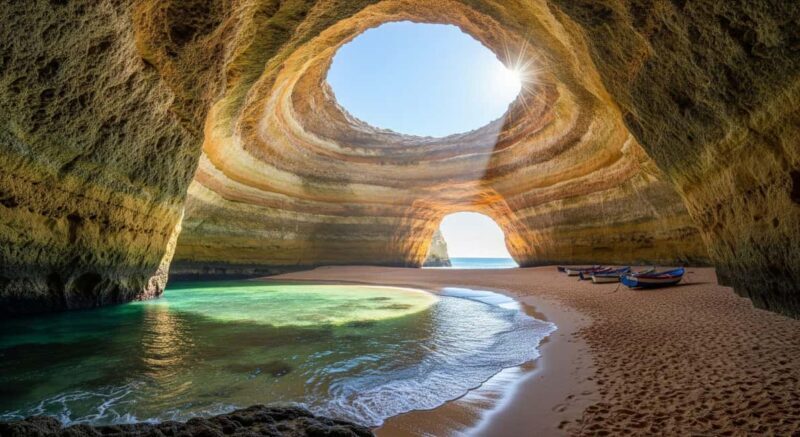 Lisbon: Day Trip to Algarve Paradise Cliffs, Caves & Beach - The Experience: What You Can Expect