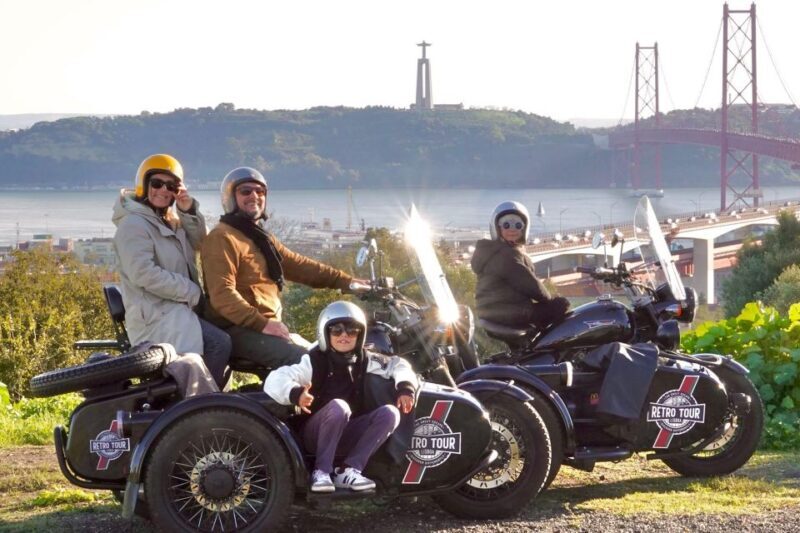 Lisbon : El Cristo-Rei Motorcycle Side-car Tour - Key Points
