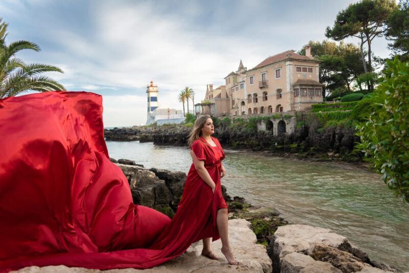 Lisbon: Flying Dress & Fashion Photoshoot at iconic places - Who Will Love This Experience?