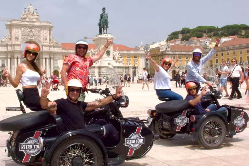 Lisbon : Historic Motorcycle Side-car Tour 1H - A Detailed Look at the Lisbon Motorcycle Sidecar Tour