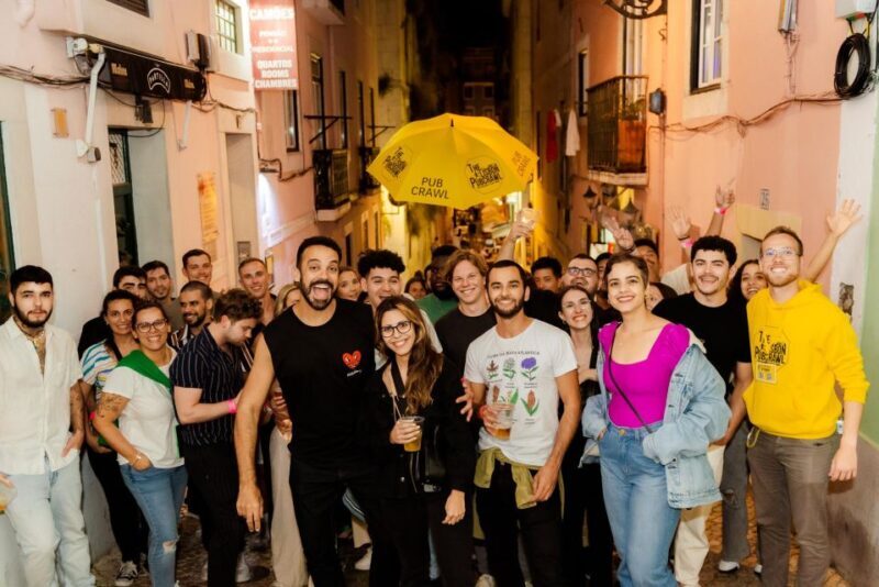 Lisbon: Pub Crawl with Open Bar, Shots & VIP Club Entry - FAQ