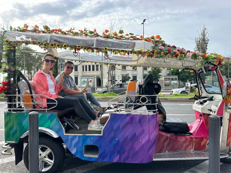 Lisbon sightseeing Big OVERVIEW (4h) Tuk Tuk city Tour - Exploring Lisbon in a Unique Way: The 4-Hour Tuk Tuk City Tour