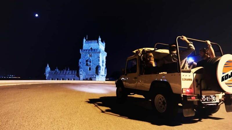 LISBON SUNSET TO NIGHT in Vintage Jeep with FOOD & DRINKS - Who Will Love This Experience?