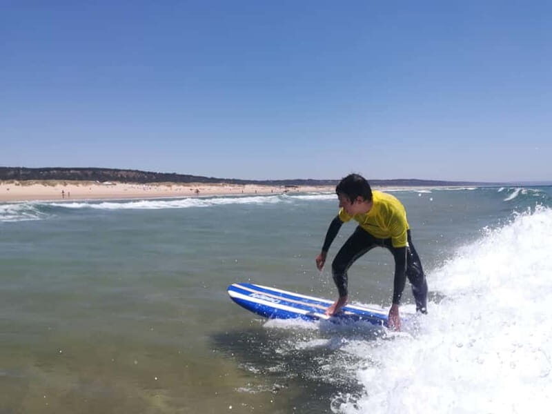 Lisbon: Surfing Lesson on Costa de Caparica Beach - Detailed Breakdown of the Itinerary