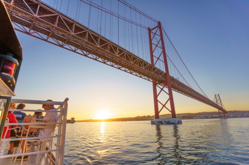 Lisbon: Tagus River Sunset Tour with Snacks and Drink - The Sum Up