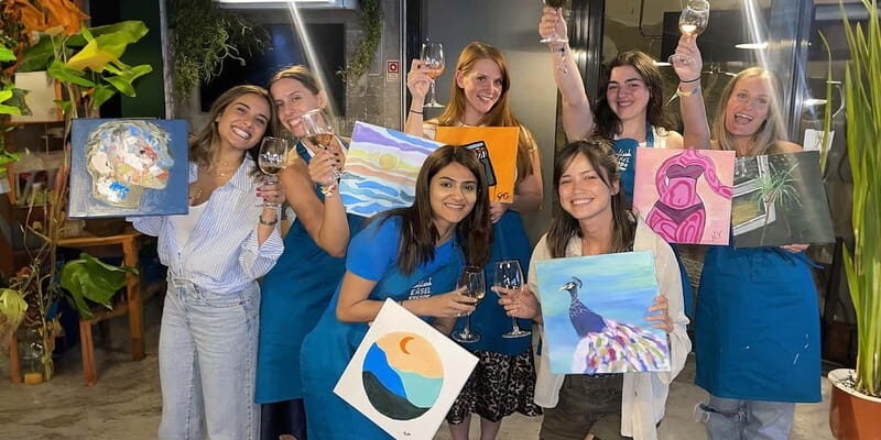 Lisbon: Wine & Paint Experience - Key Points