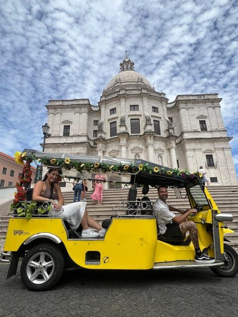 Lisbon:Half-day Guided Tuk Tuk Tour OldTown CityCenter Belem - The Sum Up