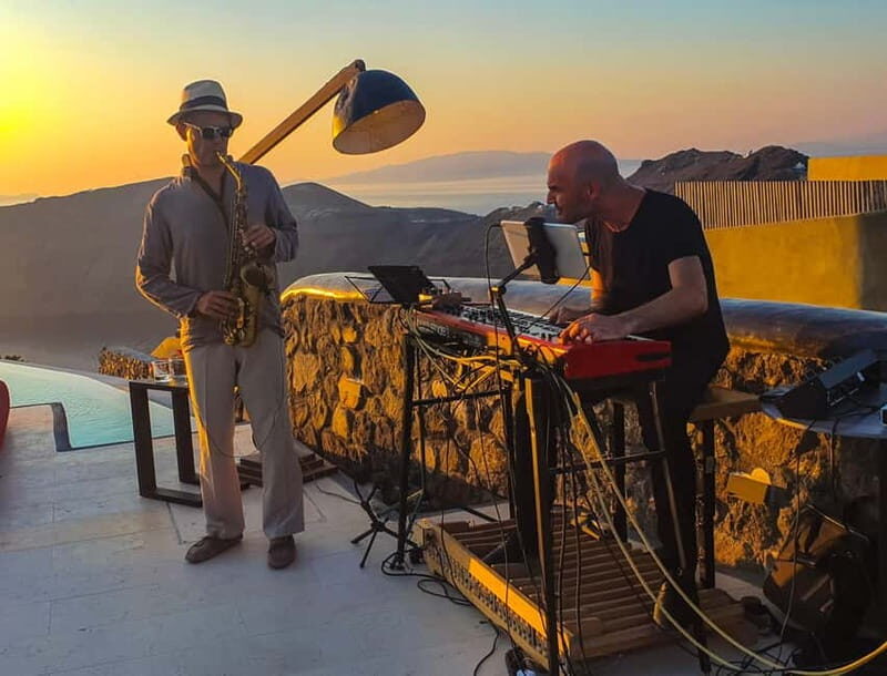 Live Music Dinner with Sunset and Caldera Views - FAQ