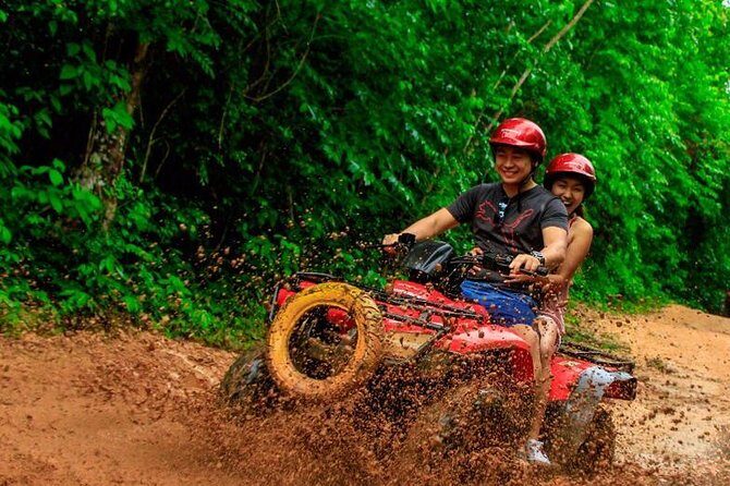 Live this extreme adventure tour. Jungle zip line with ATV and cenote swim. - FAQ