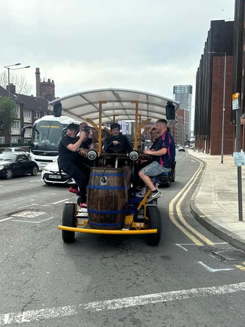 LIVERPOOL BEER BIKE WITH BEER INCLUDED - An In-Depth Look at the Liverpool Beer Bike Experience