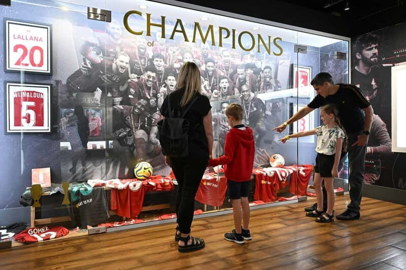 Liverpool: Liverpool Football Club Museum and Stadium Tour - An Inside Look at the Stadium and Museum Experience