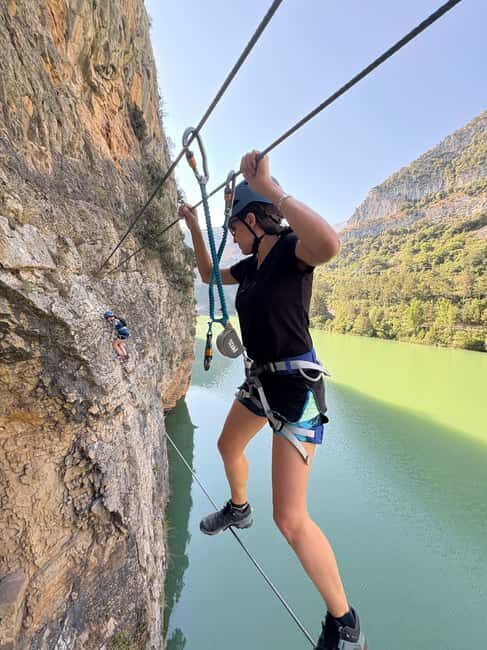 Lleida Pyrenees: Paret de les Arcades Via Ferrata with views of the lake - Key Points