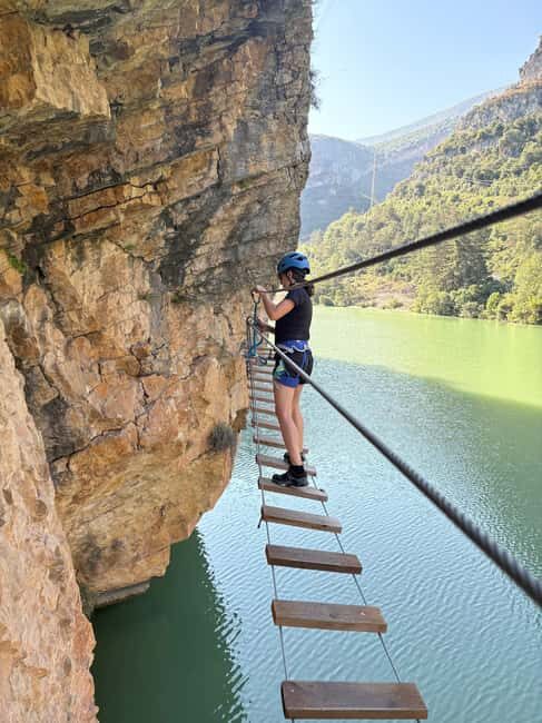 Lleida Pyrenees: Paret de les Arcades Via Ferrata with views of the lake - The Itinerary: What to Expect