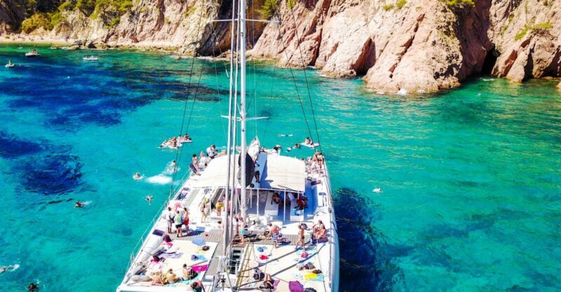 Lloret de Mar: Catamaran Sailing Cruise with BBQ and Drinks - The Experience in Detail