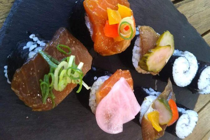 Local HAMA-WINE and Sushi Making Workshop - A Fun and Authentic Taste of Yokohama: The HAMA-WINE and Sushi Making Workshop