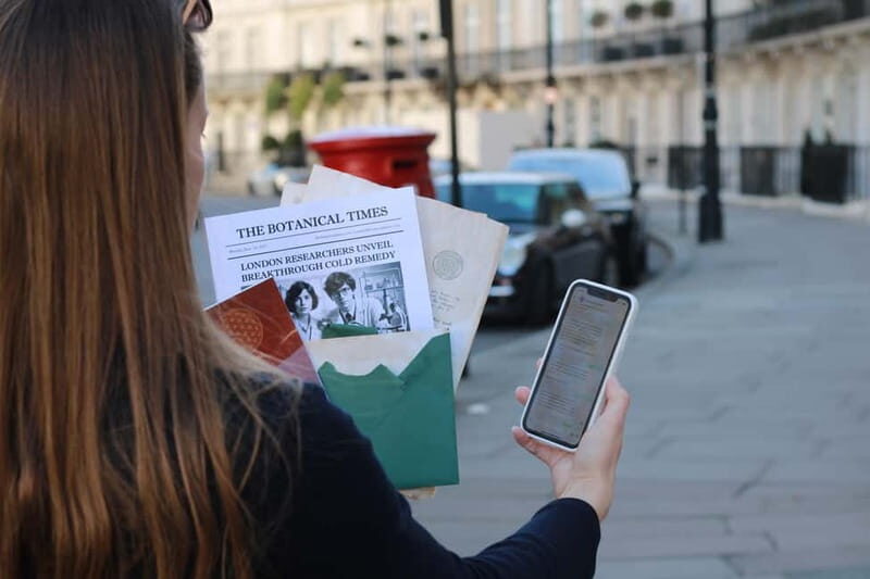 London: 3-hour Outdoor Escape Room Game - An In-Depth Look at the Belgravia Botanist outdoor escape game
