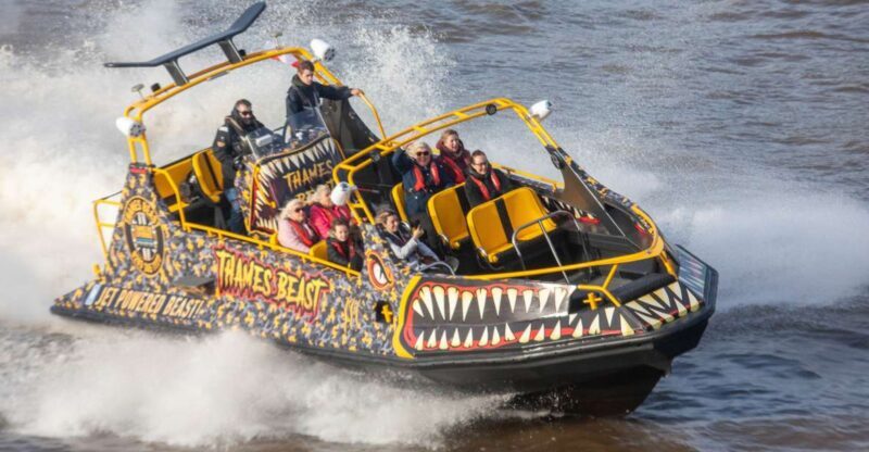 London: 40-Minute Thames Beast Jetboat Tour - Key Points