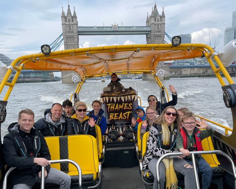 London: 40-Minute Thames Beast Jetboat Tour - The Thrill Factor and Safety