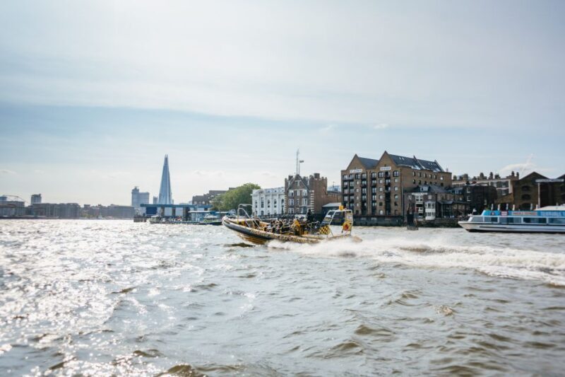London: 45-Minute Speedboat Sightseeing Tour - Key Points