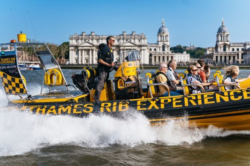London: 45-Minute Speedboat Sightseeing Tour - Starting Points and Accessibility