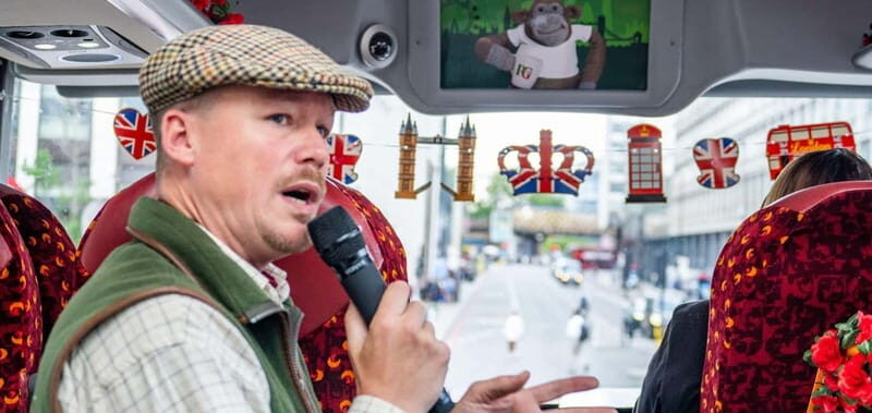 London: Afternoon Tea Bus & Buckingham Palace Entry Option - Key Points