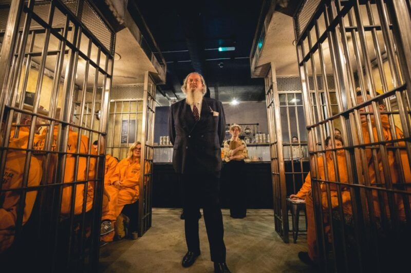 London: Alcotraz Immersive Prison Cocktail Experience Ticket - An Inside Look at the Alcotraz Experience