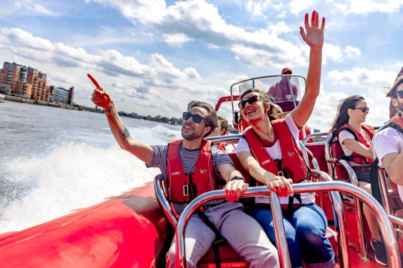 London: Break the Barrier Speed Boat Ride - What’s Included and What’s Not