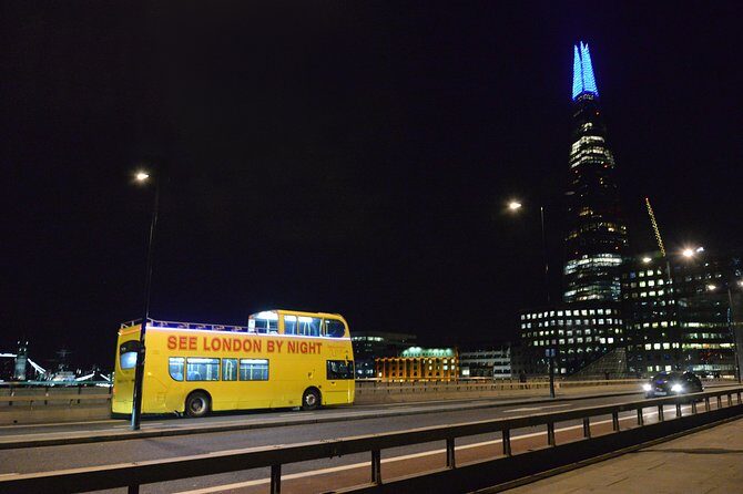 London by Night Sightseeing Tour - Open top bus - FAQ
