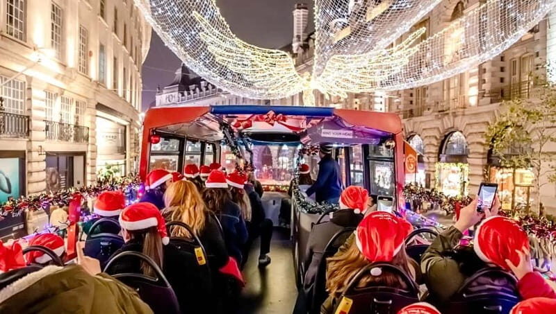 London: Christmas Lights Guided Tour - A Festive Tour with Stunning Views and Engaging Stories