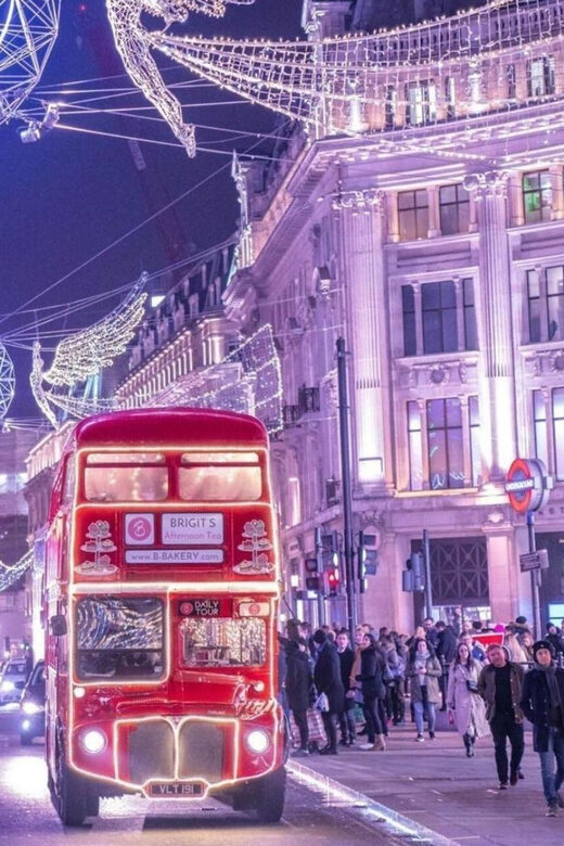 London: Christmas Lights Guided Walking Tour - A Detailed Look at the Tour