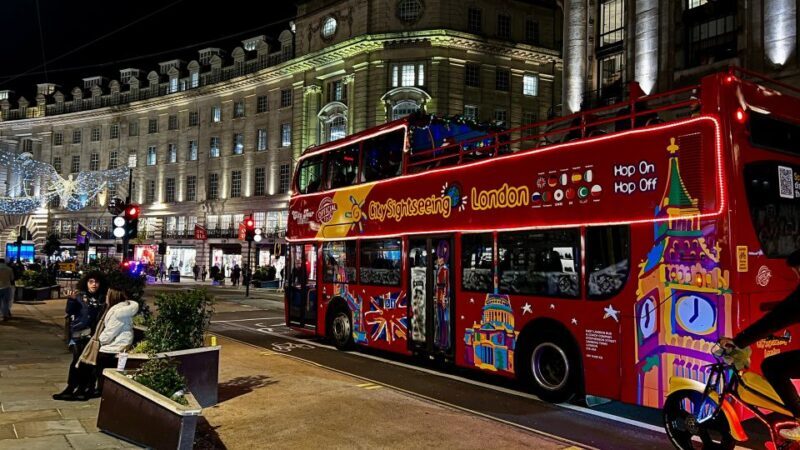London: Christmas Lights Sightseeing Open-Top Bus Tour - Who Is This Tour For?