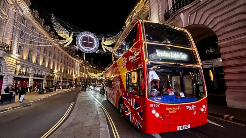 London: Christmas Lights Sightseeing Open-Top Bus Tour - The Sum Up